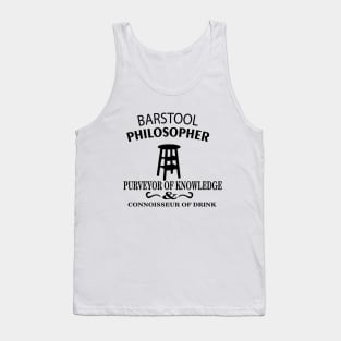 Barstool Philosopher T-Shirt Tank Top